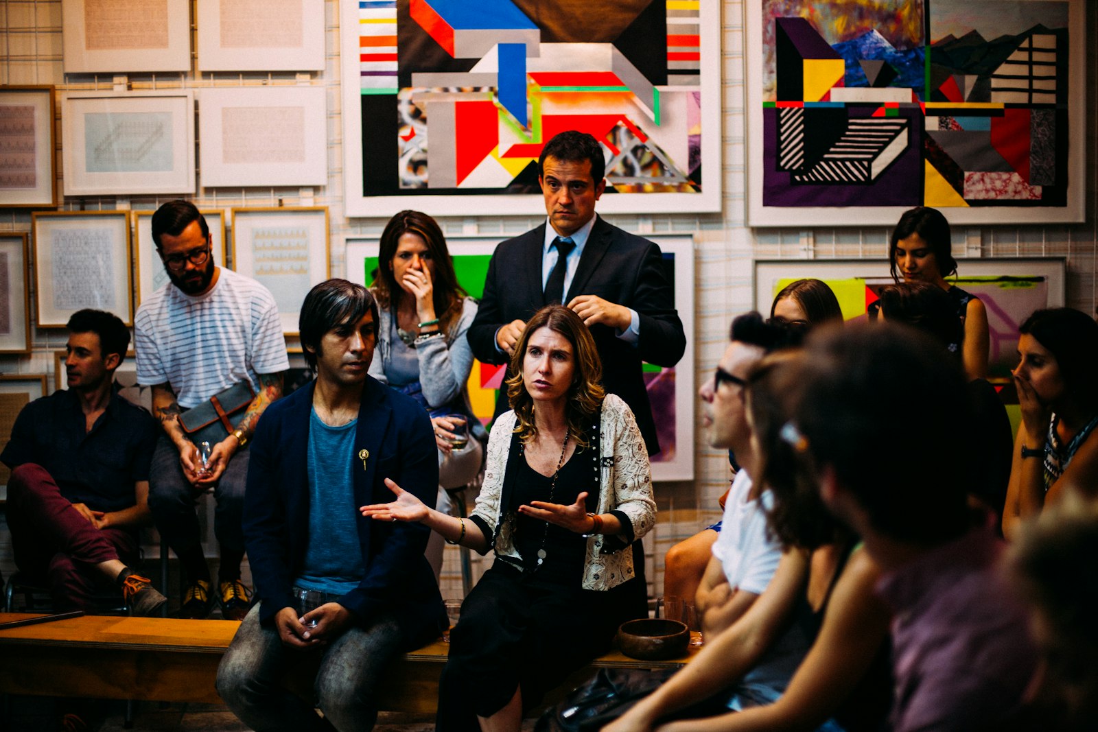 Community meetup — The room after the talks — where the real intros happen